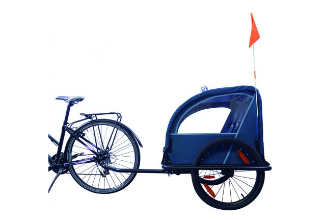 Poignées vélo 20 et 24 pouces bleu (paire) BTWIN