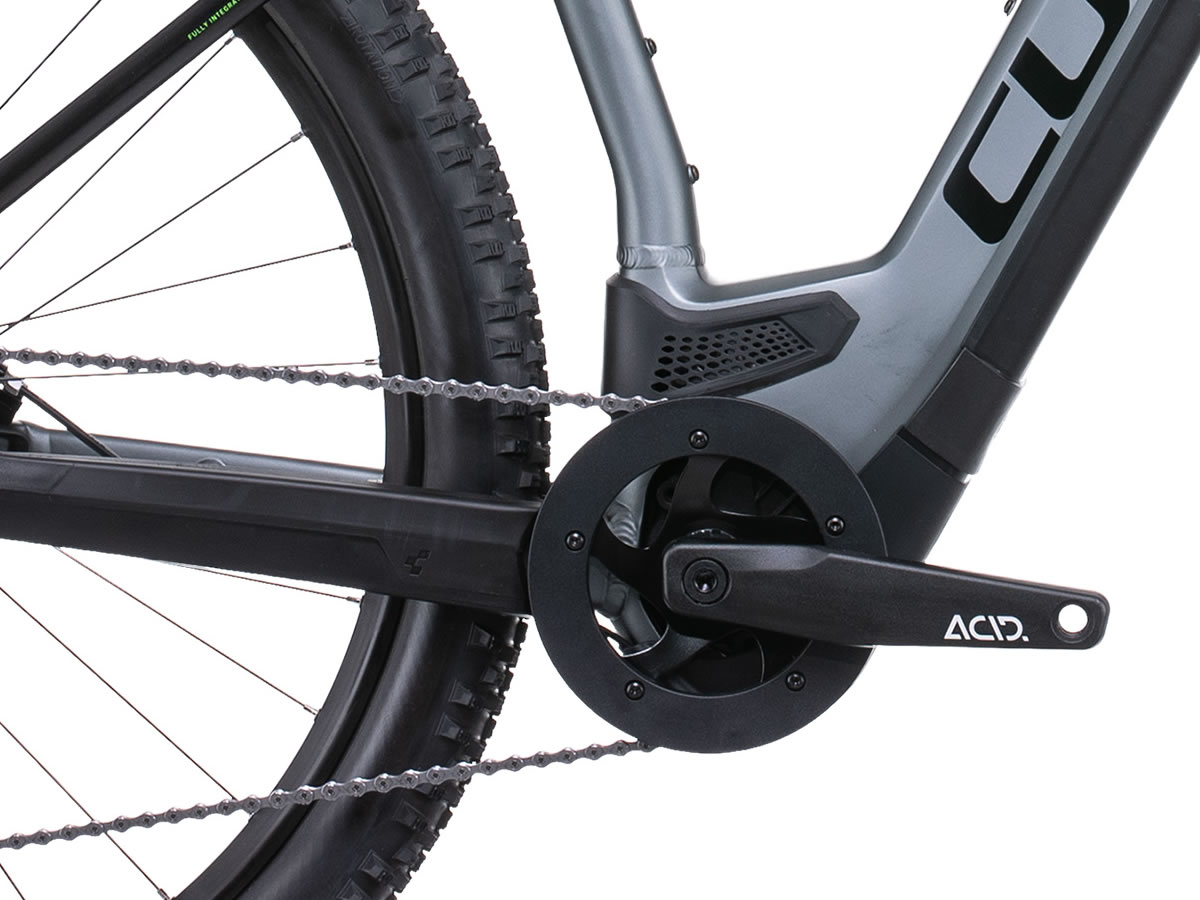 Poignées pour Vélo Cube Acide React Pro Vélo Poignées Noir Gris