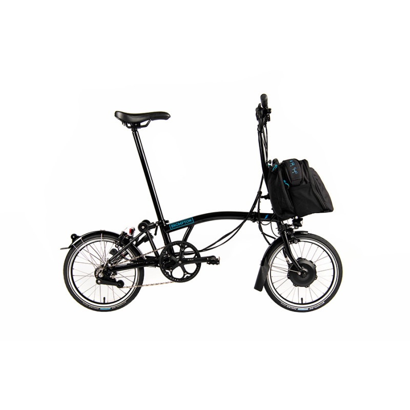 Vélo pliant électrique BROMPTON - Black - AchatVelos